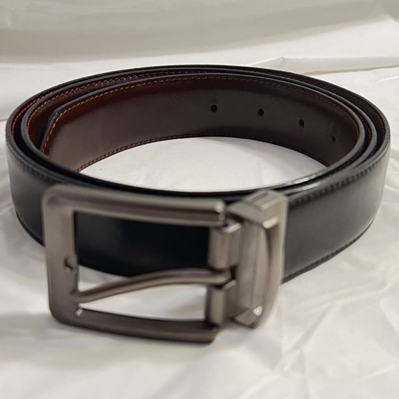 Genuine Leather Belt Black - Picture 3 of 9